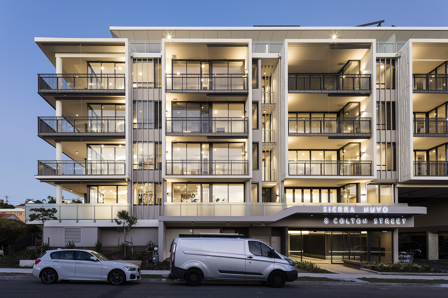 Sierra Nuvo Highgate Hill Residential Apartment Colton Street Facade design